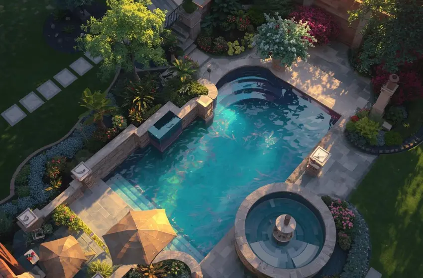 Swimming Pool and Landscape Integration